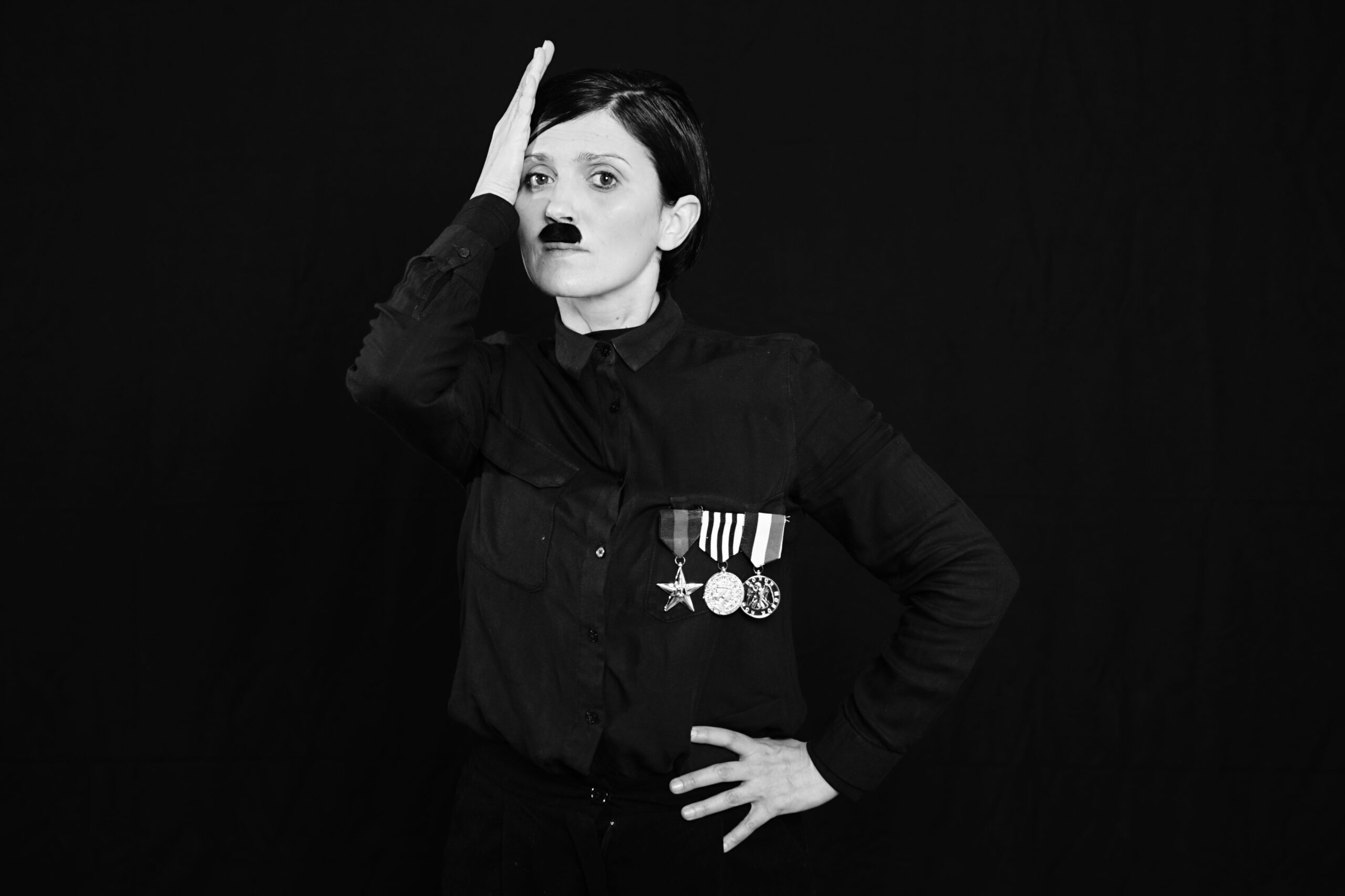 Reenactment the Banality of Evil in 69 gestures Elena Bellantoni
